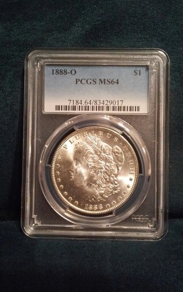 1888-O Morgan Silver Dollar PCGS MS64, MS64 - PCGS Auction Prices