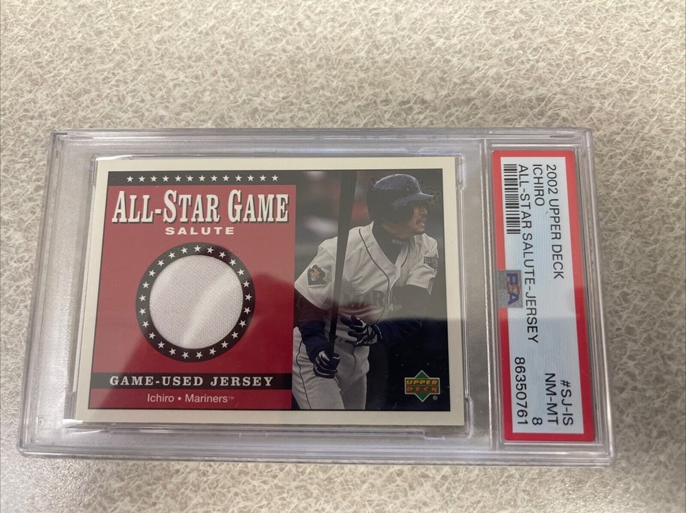 2001 UPPERDECK】ALL-STAR GAME SALUTE GAME-USED JERSEY ICHIRO