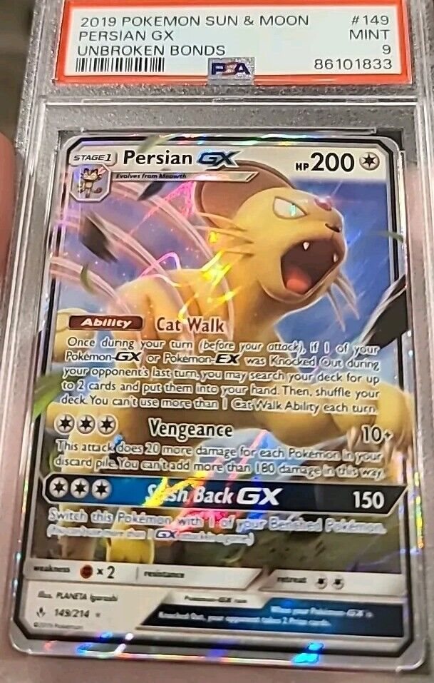 Auction Prices Realized Tcg Cards 2019 POKEMON SUN & MOON UNBROKEN