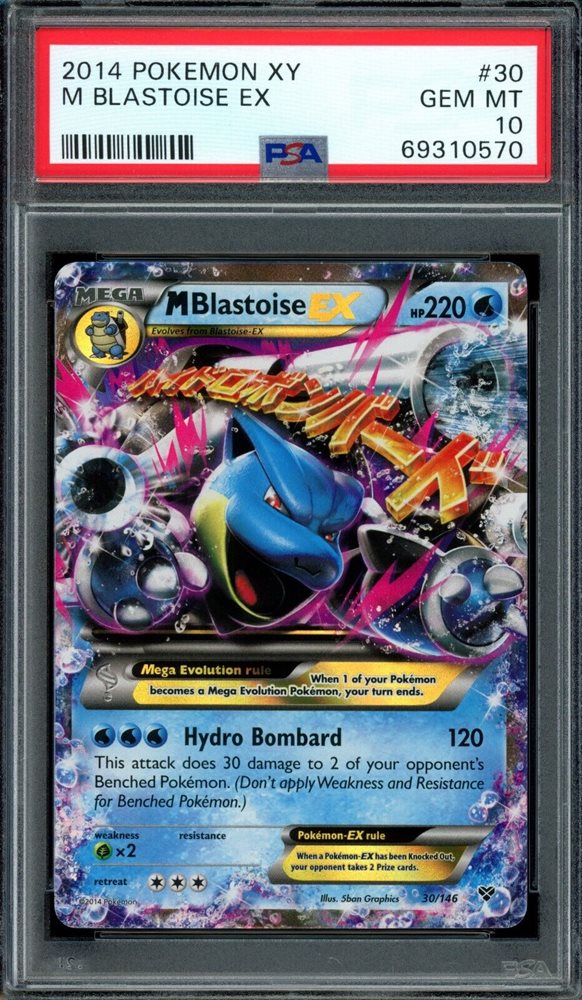 Auction Prices Realized Tcg Cards 2014 POKEMON XY M Blastoise Ex