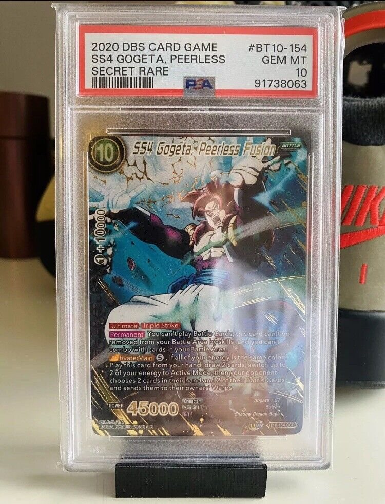 BT10-154 SCR SS4 ゴジータ シークレット BT10-154 SCR SS4 Gogeta, Peerless Fusion (2020)