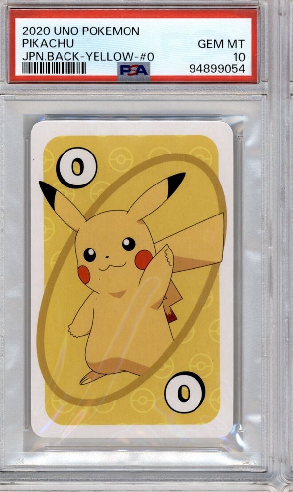 Auction Prices Realized Non-Sport Cards 2020 UNO POKEMON Pikachu