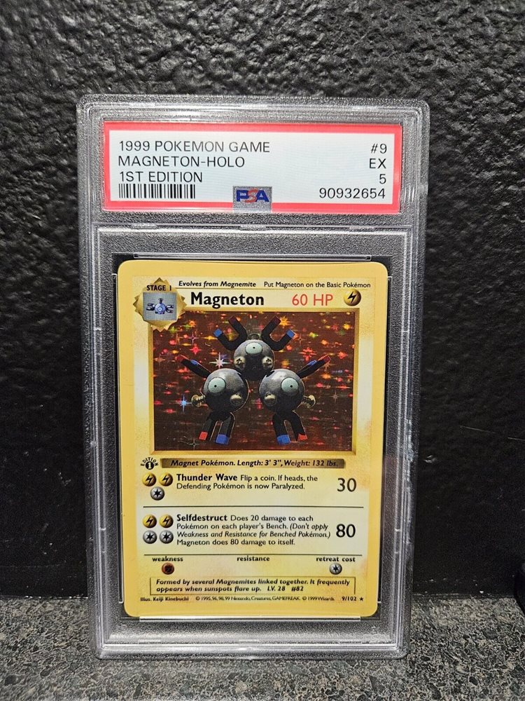 Auction Prices Realized Tcg Cards 1999 Pokemon Game Magneton-Holo