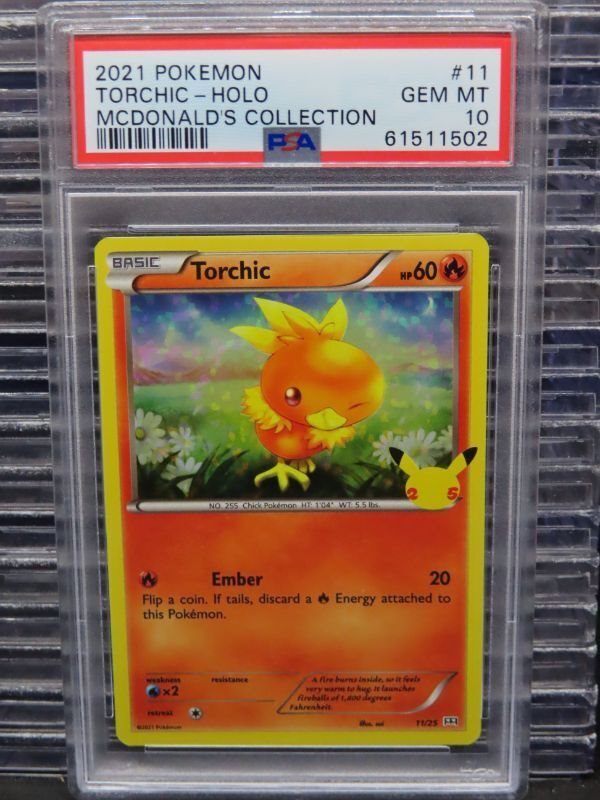 最終出品 PSA10 マクドナルド アチャモ TORCHIC McDonald 最終出品 PSA10 マクドナルド アチャモ TORCHIC McDonald