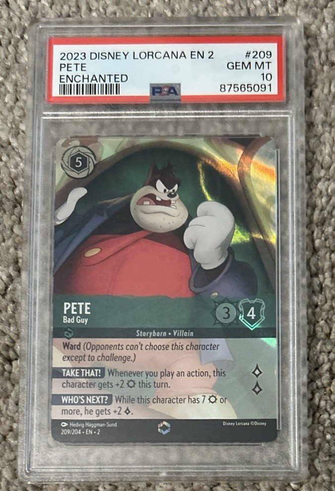 Auction Prices Realized Tcg Cards 2023 DISNEY LORCANA EN 2