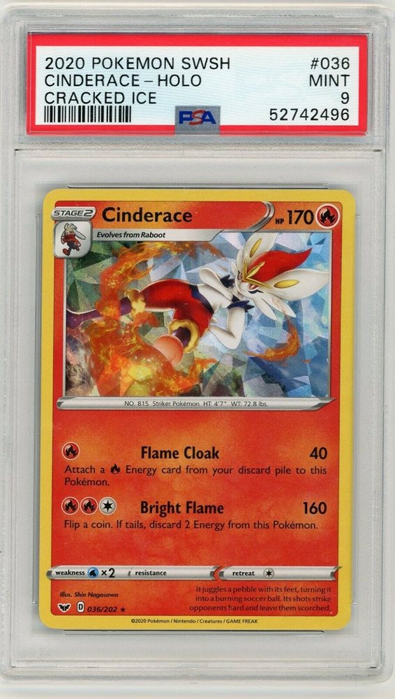 cinderace pokemon card holographic Pokemon Sword & Shield Fusion Strike Ultra Rare Cinderace Vmax #45 main image 0