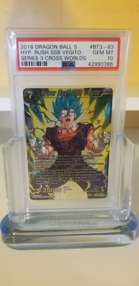 dragon ball super card game assault of the saiyans Vegito, Super Warrior Reborn (Gold Stamped) (P-065) [Mythic Booster]