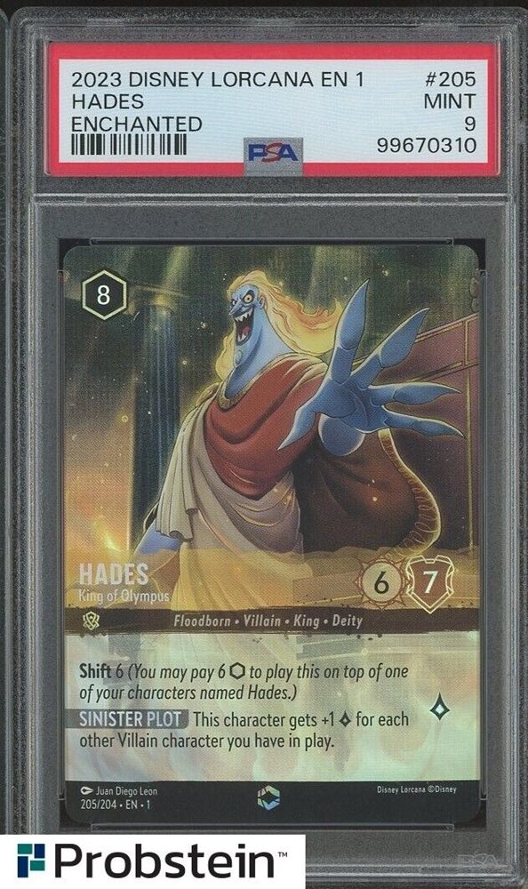 Auction Prices Realized Tcg Cards 2023 DISNEY LORCANA EN 1
