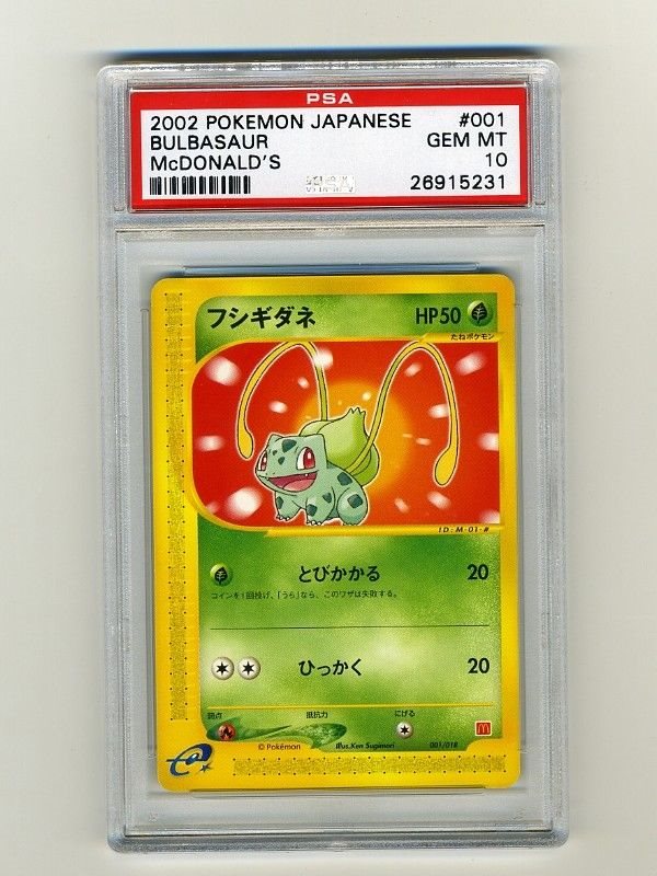 Pokemon Japanese 2002 Mcdonald/'s Sandshrew Promo PSA 10 Gem Mint