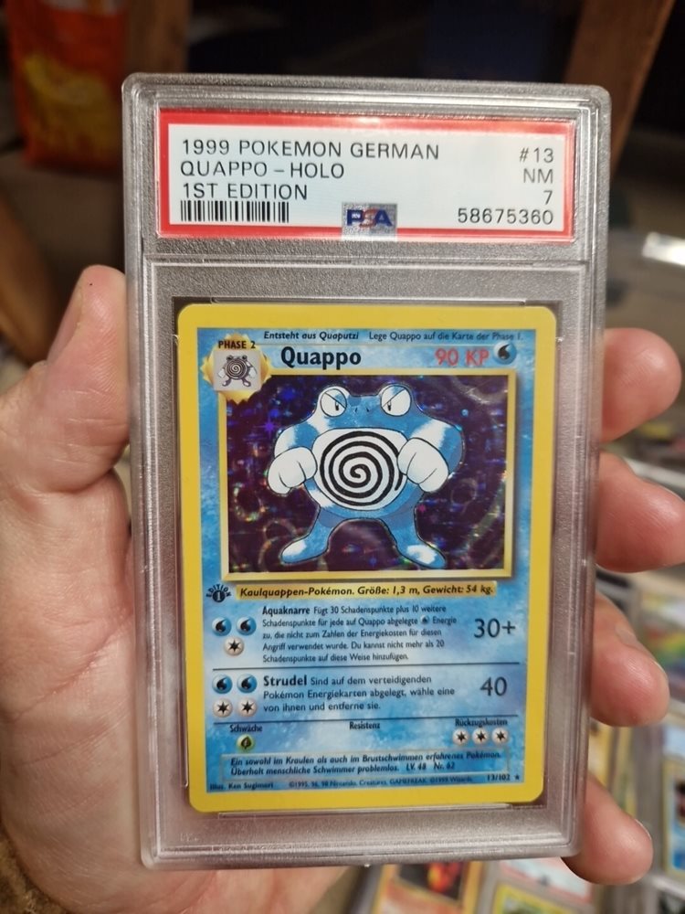 Auction Prices Realized Tcg Cards 1999 POKEMON GERMAN Quappo