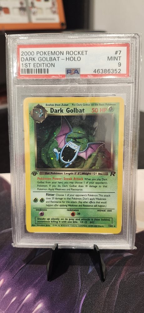 ポケモン Dark Golbat 50 HP Team Rocket PSA品質 Dark Golbat [1st Edition] #7 Prices | Pokemon Team Rocket