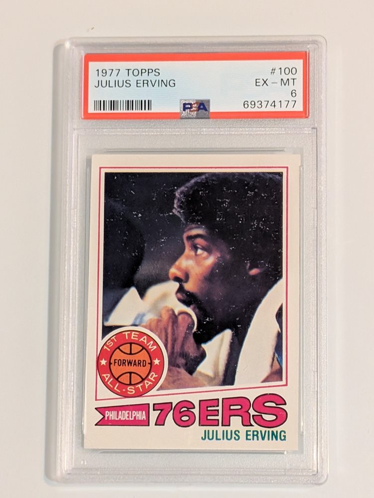 Auction Prices Realized Basketball Cards 1977 TOPPS Julius