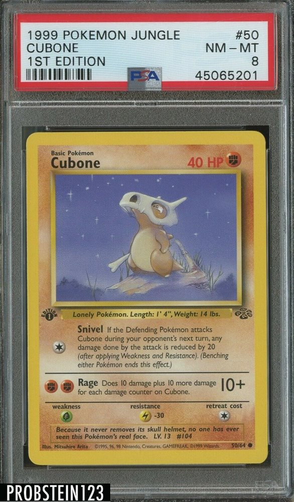 Pokemon Tcg Cubone 50 64 Jungle Set Wotc Mint Nm Toys Hobbies Pokemon Trading Card Game Cards Merchandise Pokemon Tcg Cubone 50 64 Jungle Set Wotc Mint Nm Toys Hobbies Pokemon Trading Card Game Cards Merchandise