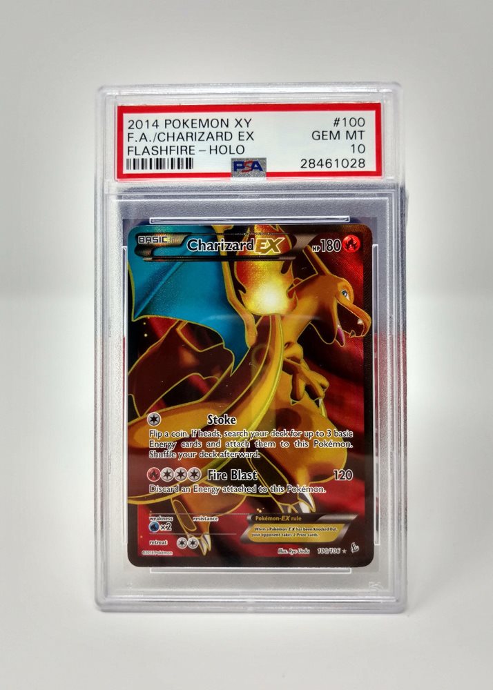 Charizard Ex Full Art 100 106 Xy Flashfire Psa 10 Gem M