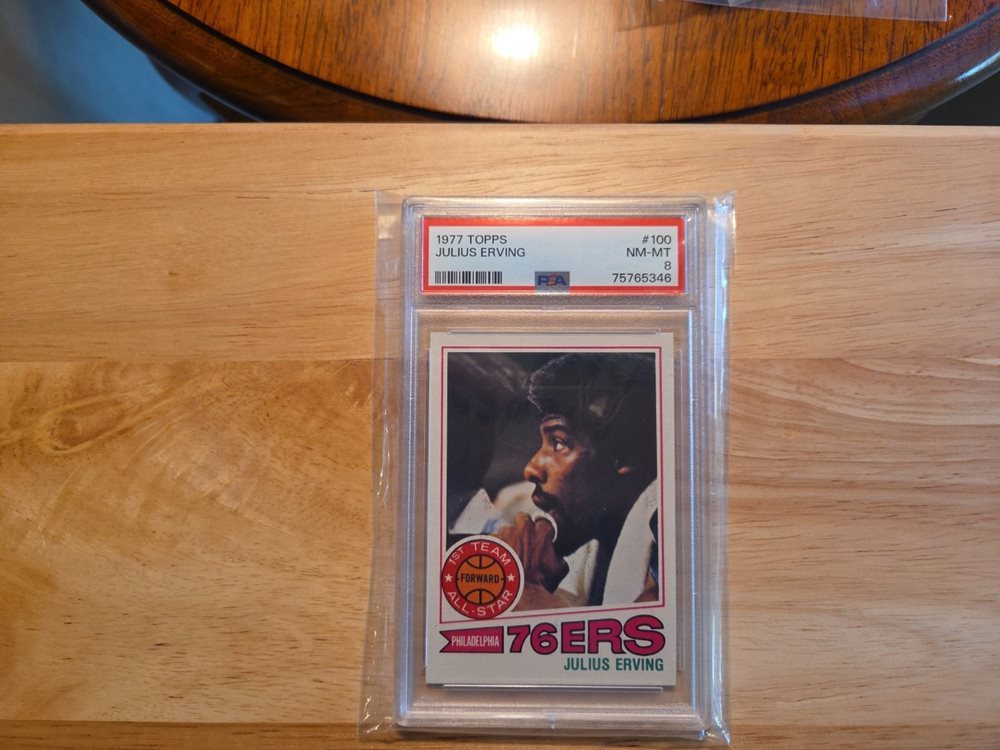 Julius Erving 1977-78 Topps #100 PSA 6 🔥🔥 76ers | eBay
