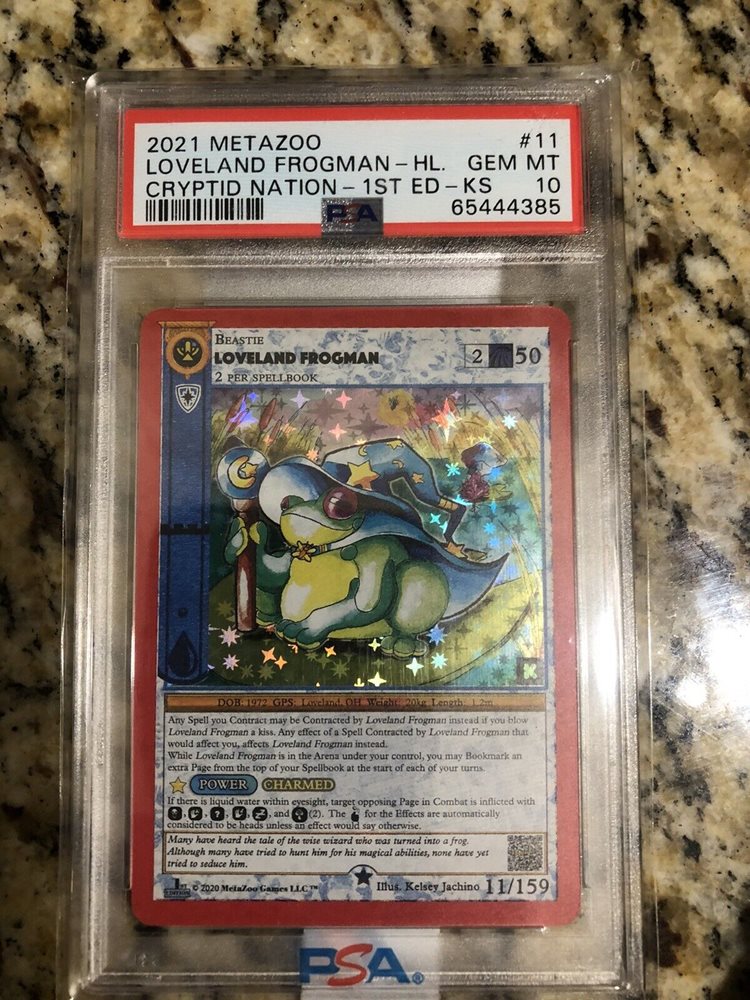 Loveland Frogman holo キックスターター PSA10 Loveland Frogman holo キックスターター PSA10