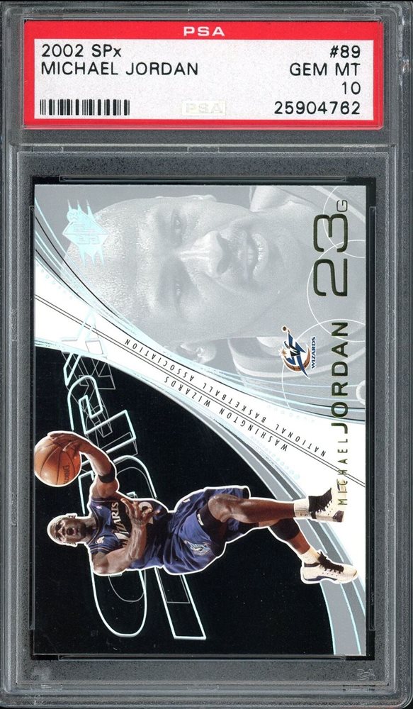 Michael Jordan 1989 Hoops Basketball Card #200 Graded PSA 10