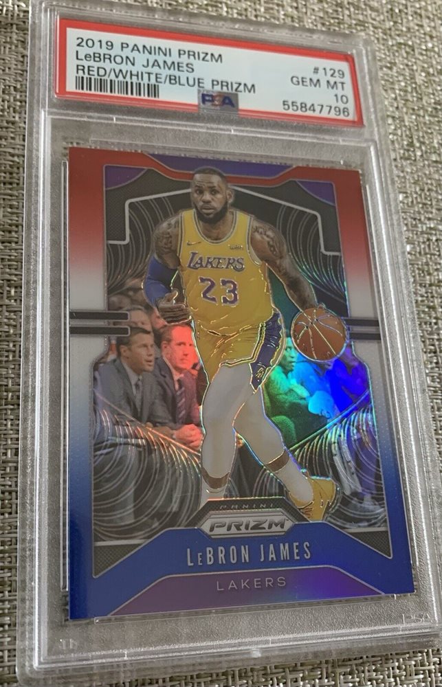 レブロン・ジェームズ　PSA 10 Auction Prices Realized Basketball Cards 2019 PANINI PRIZM