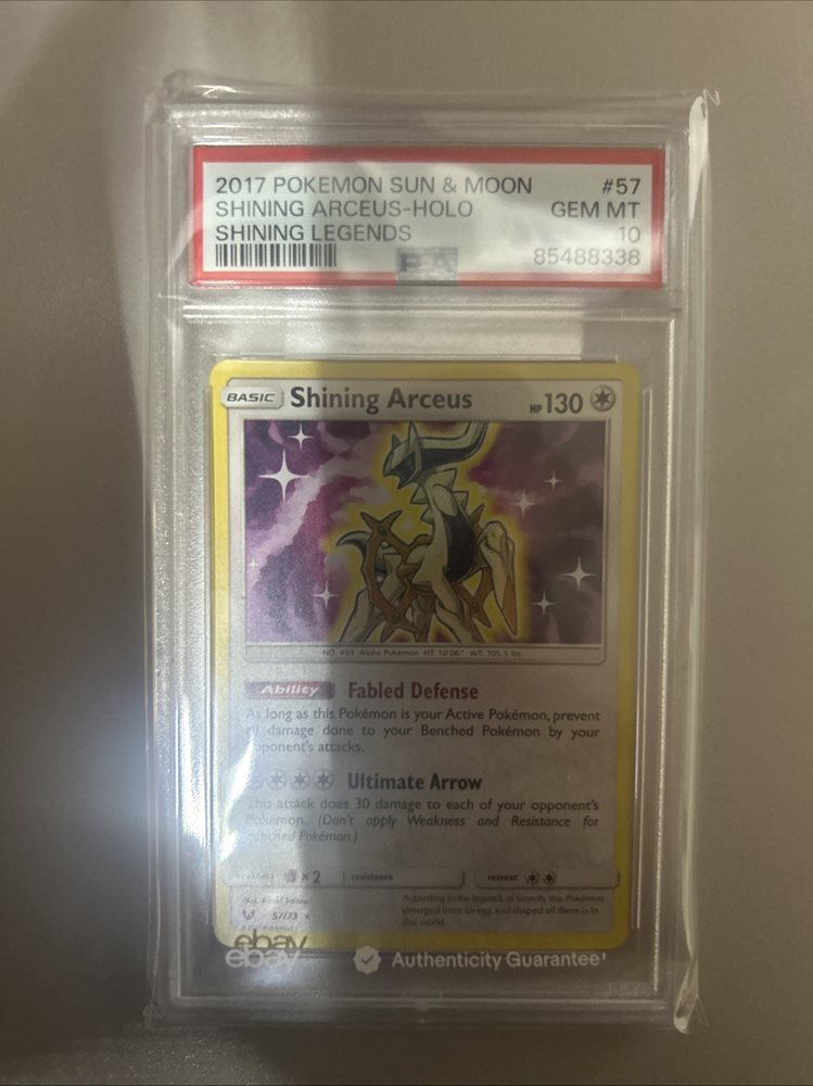 Auction Prices Realized Tcg Cards 2017 POKEMON SUN & MOON SHINING