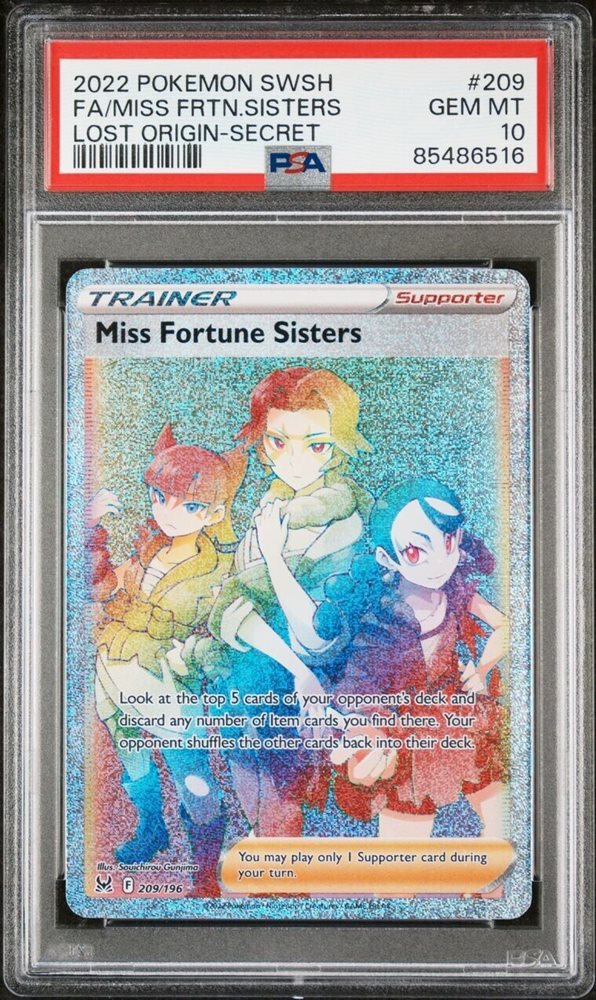 ポケモン　FA/Miss Frtn. Sisters #087 psa10 82 ポケモン FA/Miss Frtn. Sisters #087 psa10 82 Miss Fortune