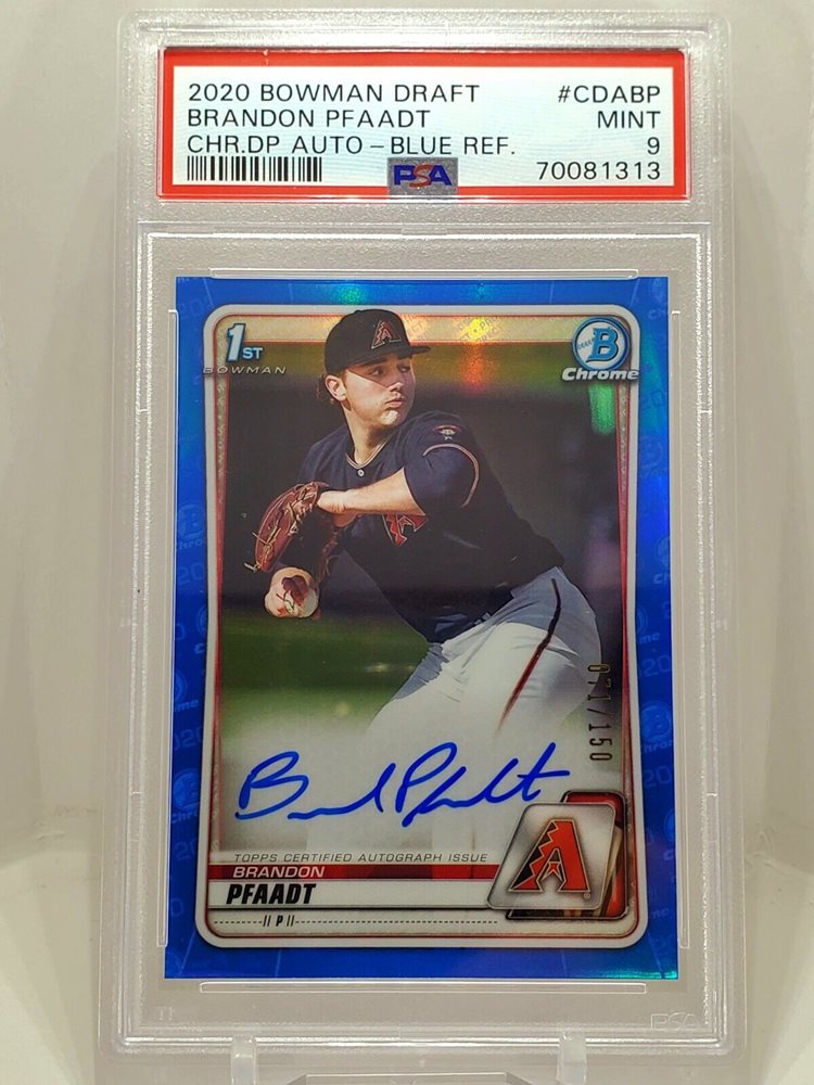 その他 MLB 1st BOWMAN BRANDON PFAADT 2020 Bowman Draft Brandon Pfaadt RC 1st Rookie Prospect Sky