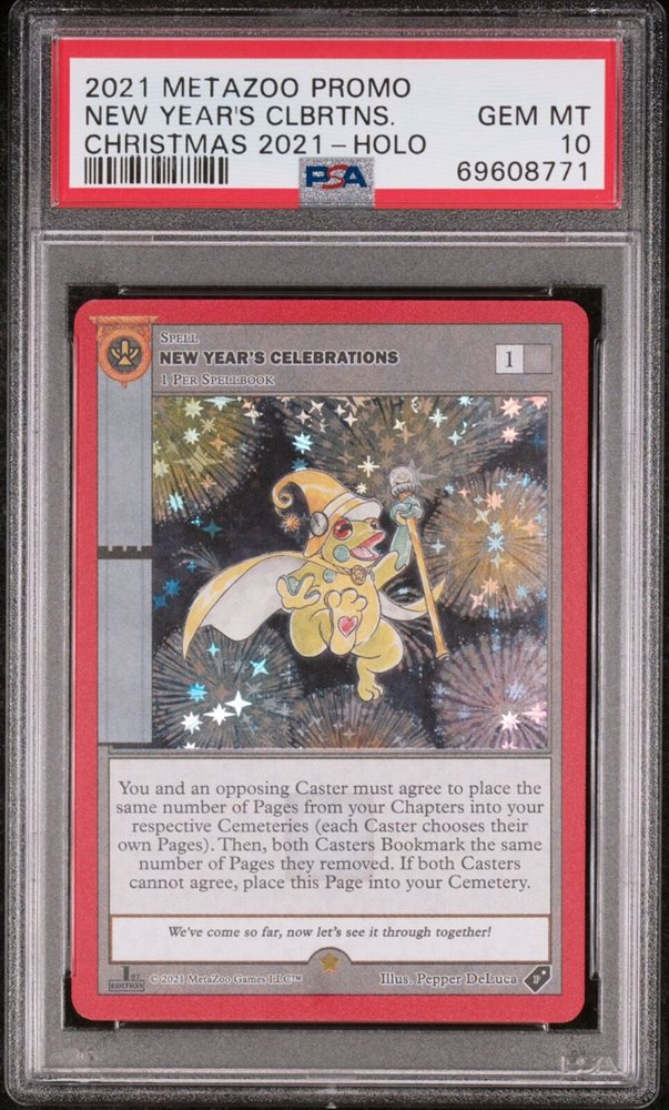Auction Prices Realized Tcg Cards 2021 METAZOO PROMO New