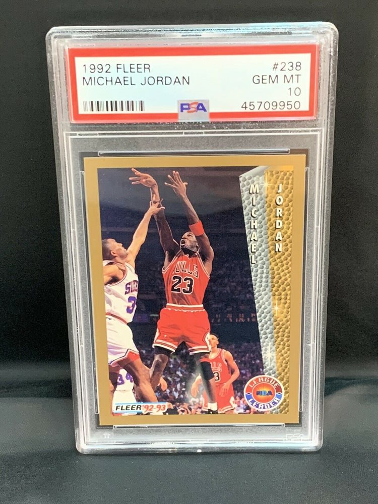 1992 fleer michael jordan
