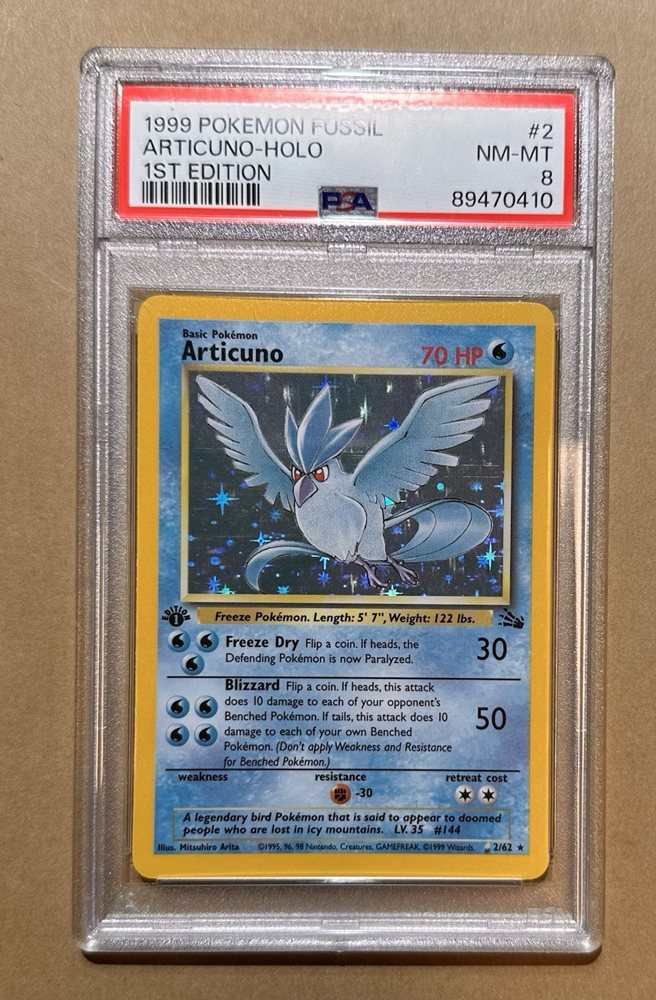 Auction Prices Realized Tcg Cards 1999 POKEMON FOSSIL