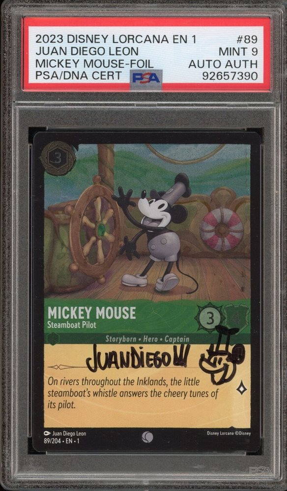 steamboat willie lorcana card eBay Auction Item 286138764814 TCG Cards 2023 Disney EN 1-the First Chapter 4 Lore Value Mickey Mouse – Steamboat Pilot