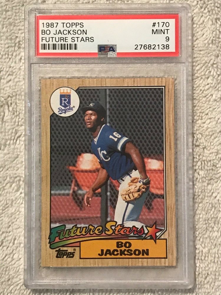 Auction Prices Realized Baseball Cards 1987 Topps BO Jackson Future Stars