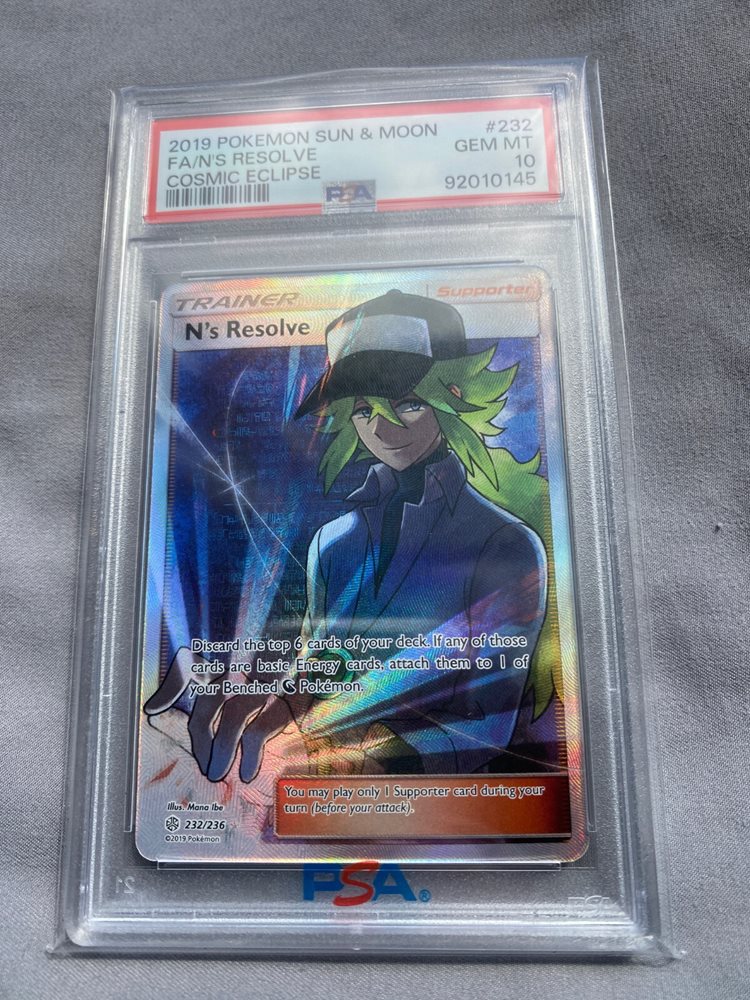 ポケモンカードゲーム N's Resolve SR psa10 PSA 10 N's Resolve SR Pokemon Card 066/049 SM11b Dream