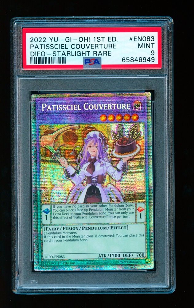 Auction Prices Realized Tcg Cards 2022 YU-GI-OH! DIFO-DIMENSION FORCE  Patissciel Couverture