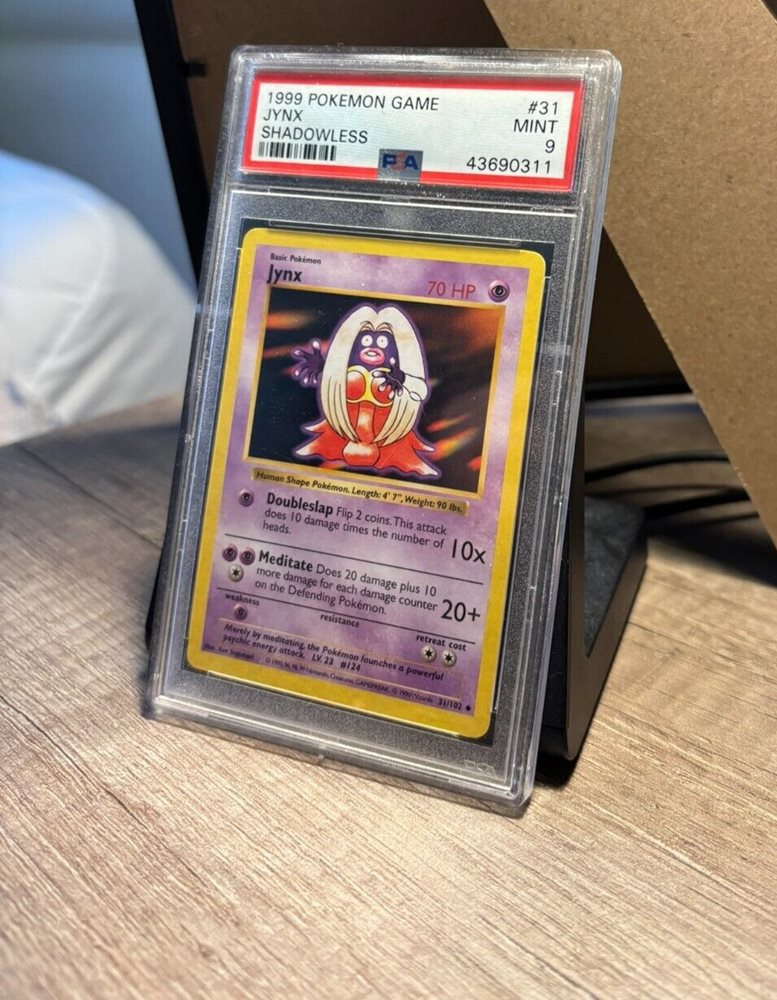Jynx 英語版 1st edition shadow less Pokemon 1999 Base Set 1st Edition Shadowless BGS 9.5 Quad +