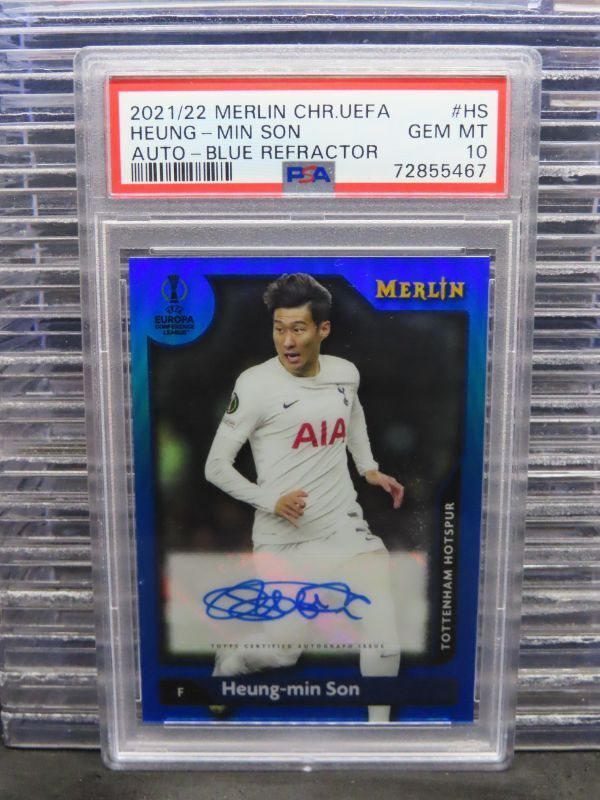 TOPPS MATCH ATTAX 21/22 2021/22 Heung Min Son CHROME PREVIEW CR9 EUR 14