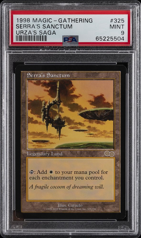 Serra's Sanctum (USG：英) Serra's Sanctum USG Foil – Bootleg Mage