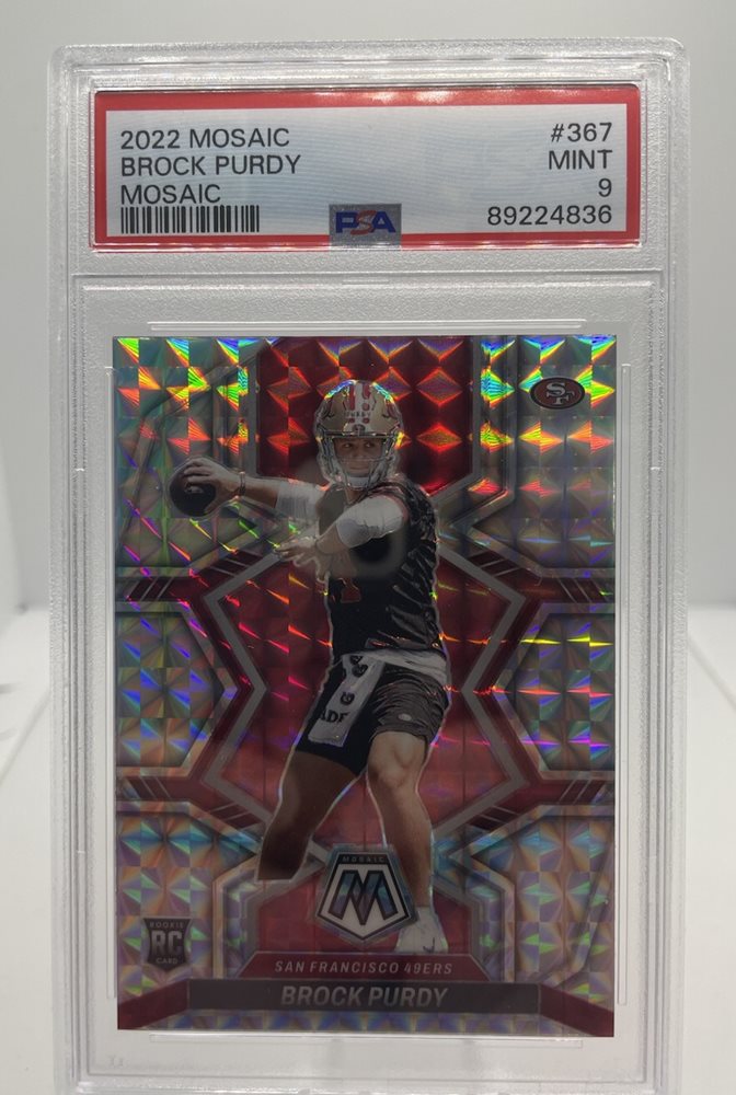 Auction Prices Realized Football Cards 2022 PANINI MOSAIC Brock Purdy