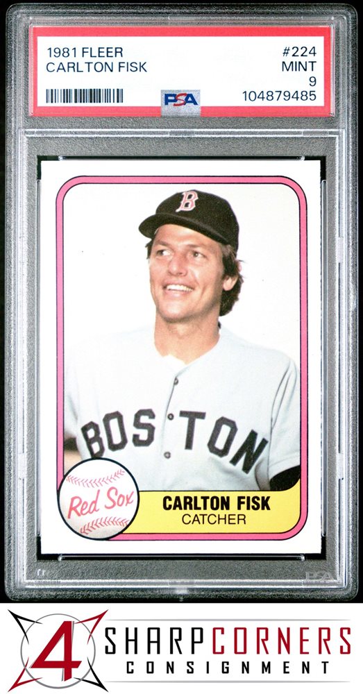 Auction Prices Realized Baseball Cards 1981 FLEER Carlton Fisk
