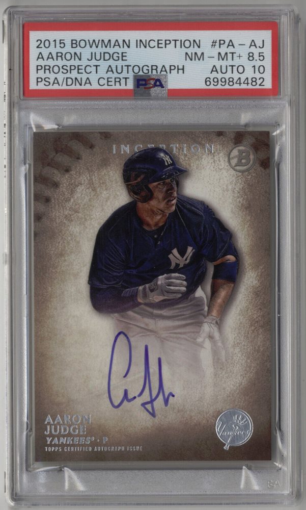 Auction Prices Realized Baseball Cards 2015 BOWMAN INCEPTION