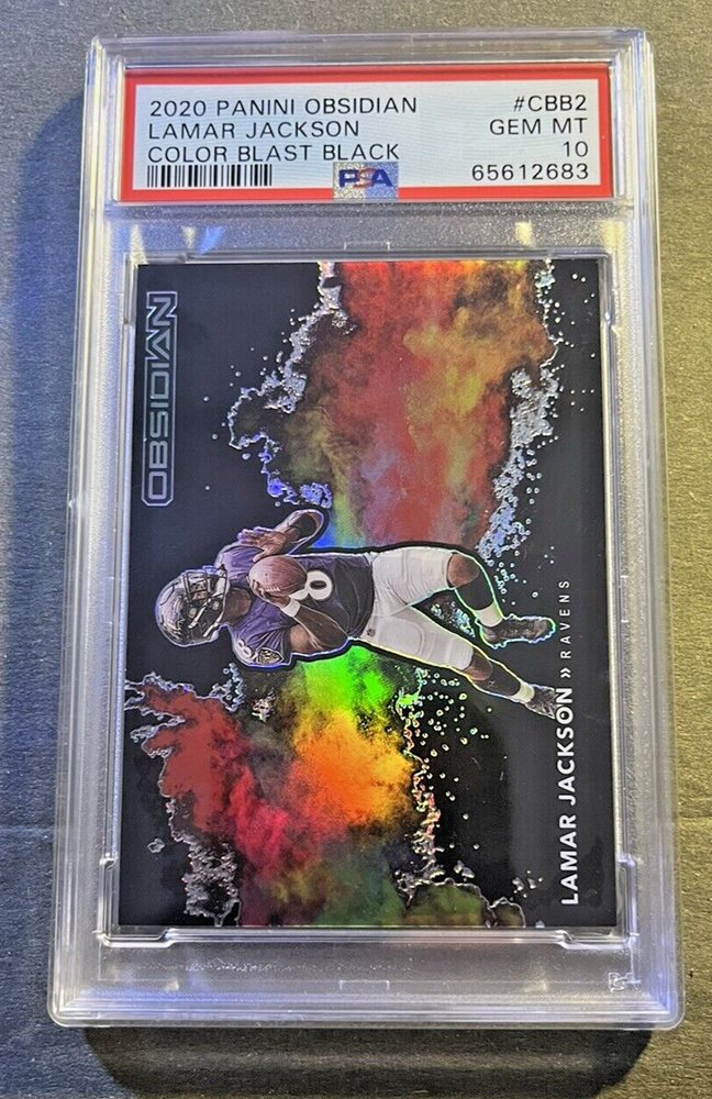 PANINI OBSIDIAN ハーランド colorblast PSA10 2023/24 Panini Obsidian Jude Bellingham Color Blast PSA 10