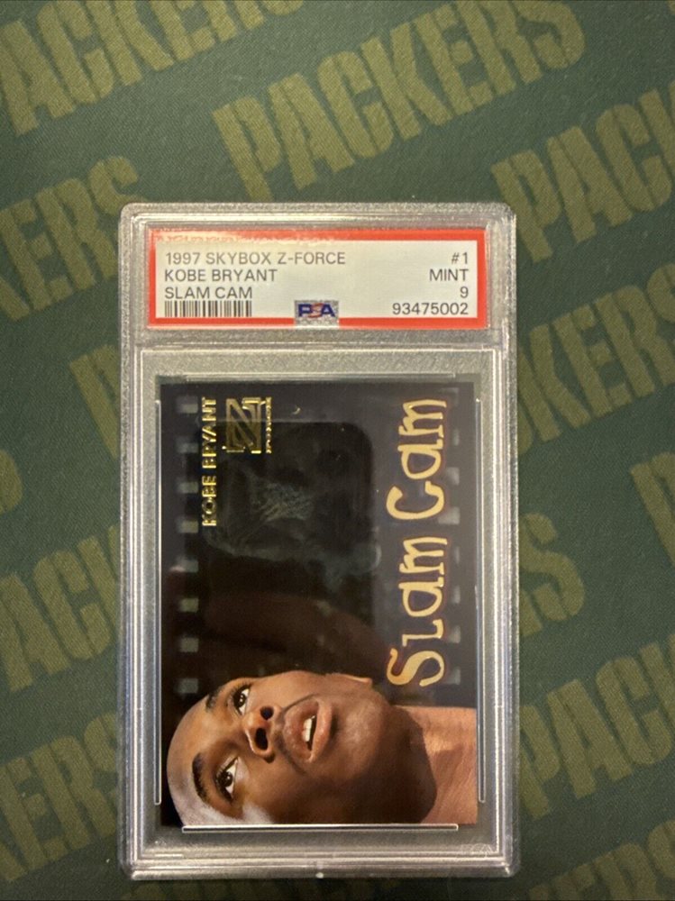 1997-1998 Kobe Bryant Skybox Z-Force Slam Cam Rare Acetate