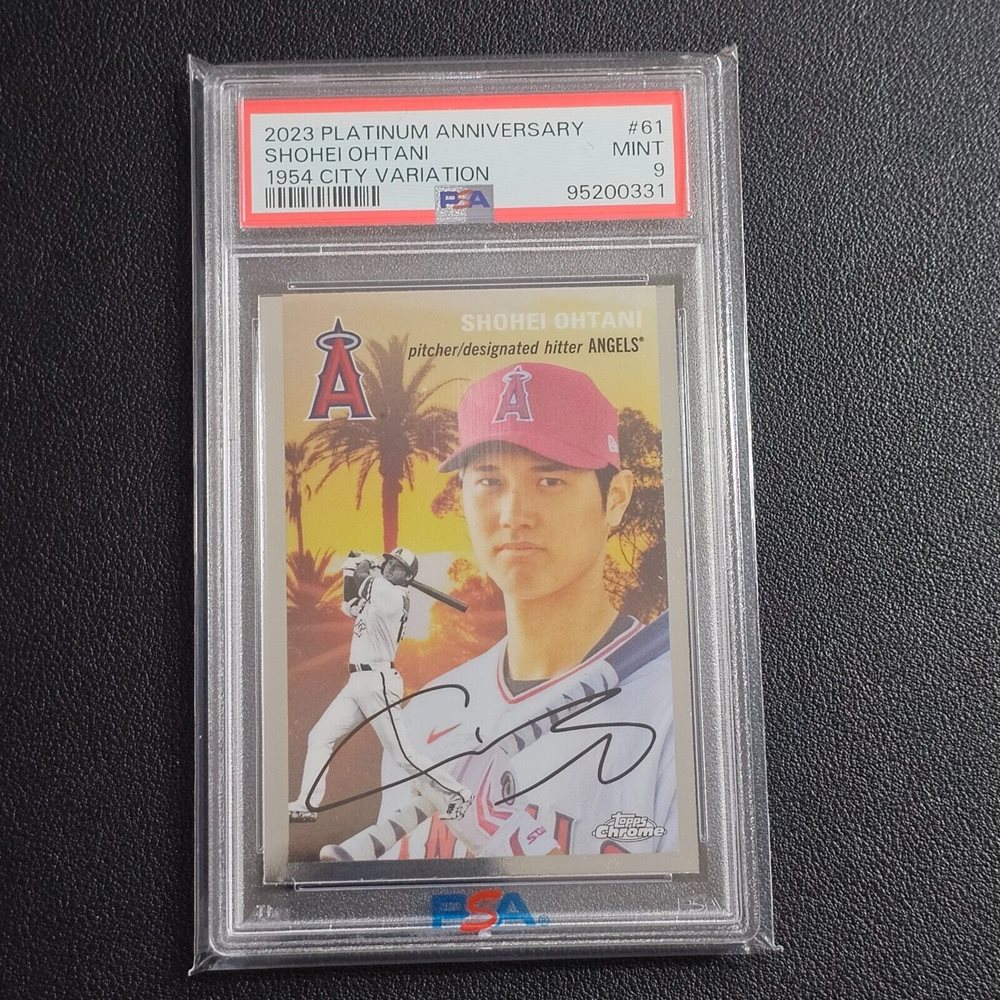 大谷翔平 topps 2023 Platinum Anniversary Shohei Ohtani 2023 Topps Chrome Platinum Anniversary #200 (b