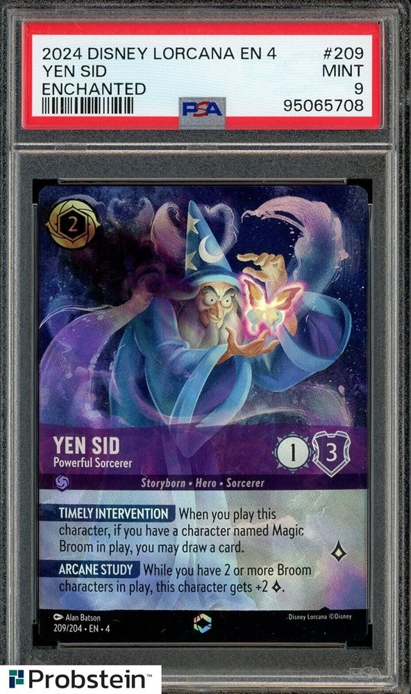 PSA10 Disney Lorcanaピート #209 2023 Disney Lorcana EN 2 Enchanted #209 Pete - PSA 10 GEM