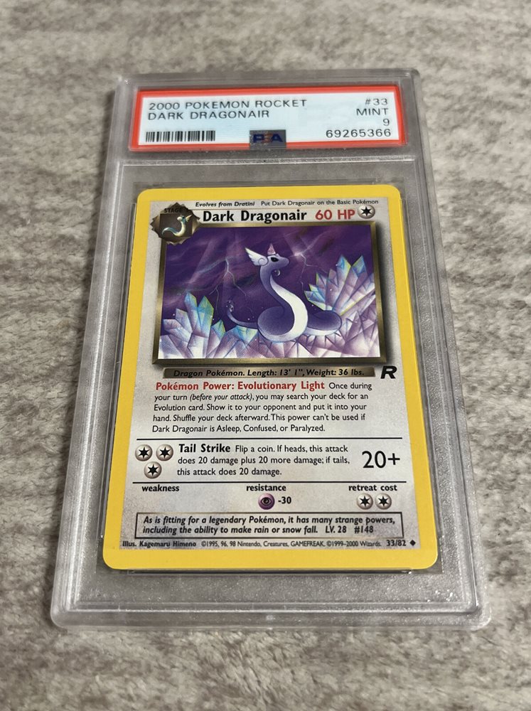 dark dragonair pokemon card Pokémon Card - Dark Dragonair (Japanese) - No. 148