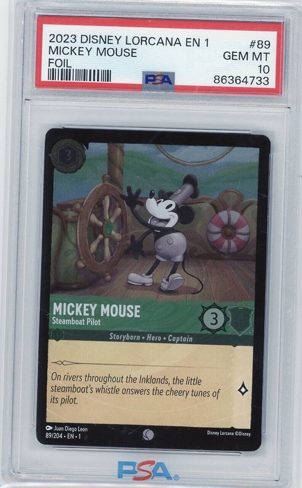 eBay Auction Item 204733193559 Tcg Cards 2023 Disney Lorcana En 1-The First  Chapter