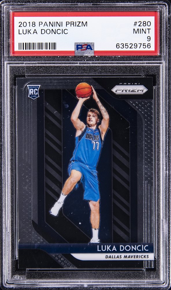 PANINI prizm DONCIC ドンチッチ  ルーキー PSA9 rc PANINI prizm DONCIC ドンチッチ ルーキー PSA9 rc luka doncic