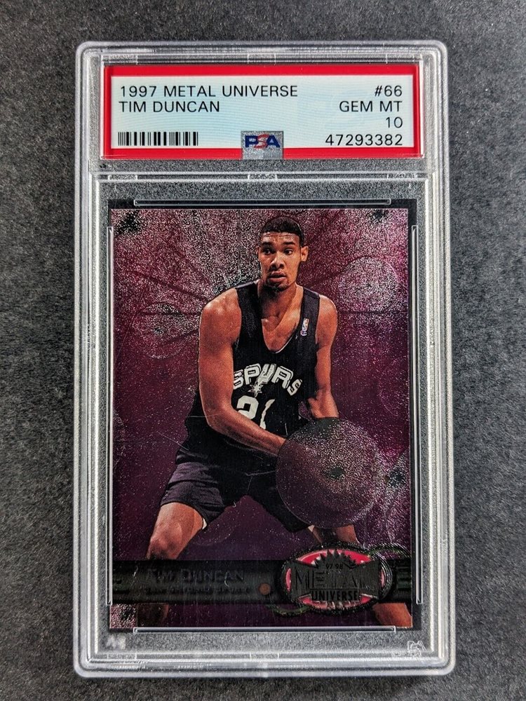 Auction Prices Realized Basketball Cards 1997 Metal Universe Tim 
