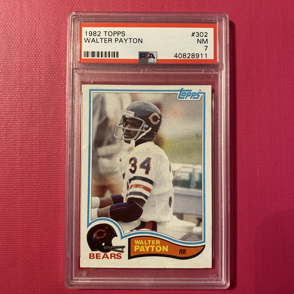 その他 Topps Walter Payton 1982 PSA 10 Auction Prices Realized Football Cards 1982 TOPPS Walter Payton