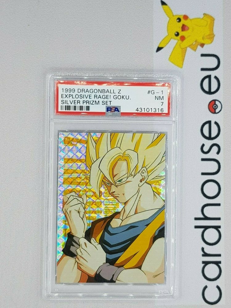part 7 d-595 rare holo Dragon ball gt card