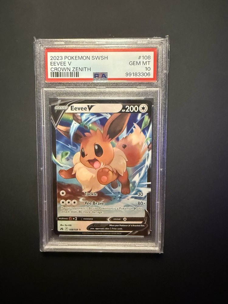 ポケモンカードゲーム Eevee v 8set psa10 Eevee v 8set psa10