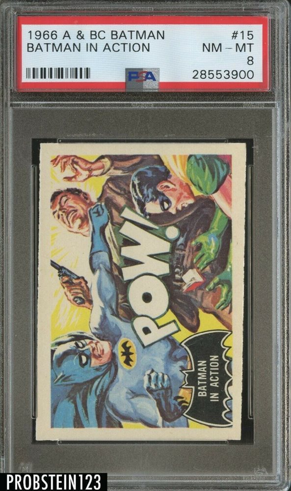 eBay Auction Item 384322481189 Non-Sport Cards 1966 A & Bc Batman ...